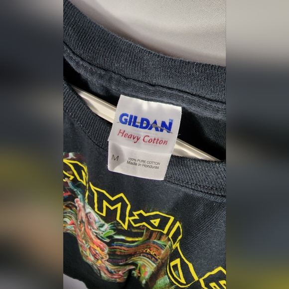 🤟 IRON MAIDEN 2008 SOMEWHERE BACK IN TIME WORLD TOUR SHIRT - MEDIUM 🤟 - Picture 12 of 12